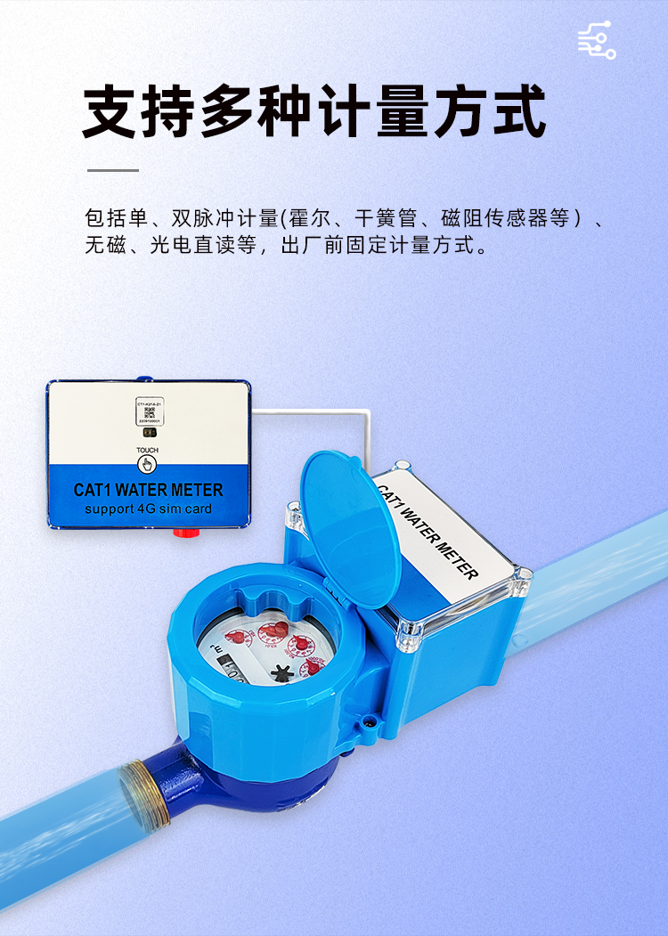 Cat.1无线远传智能水表